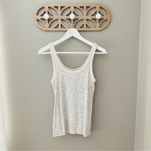 aerie Leopard Print Tank Top Sz Small